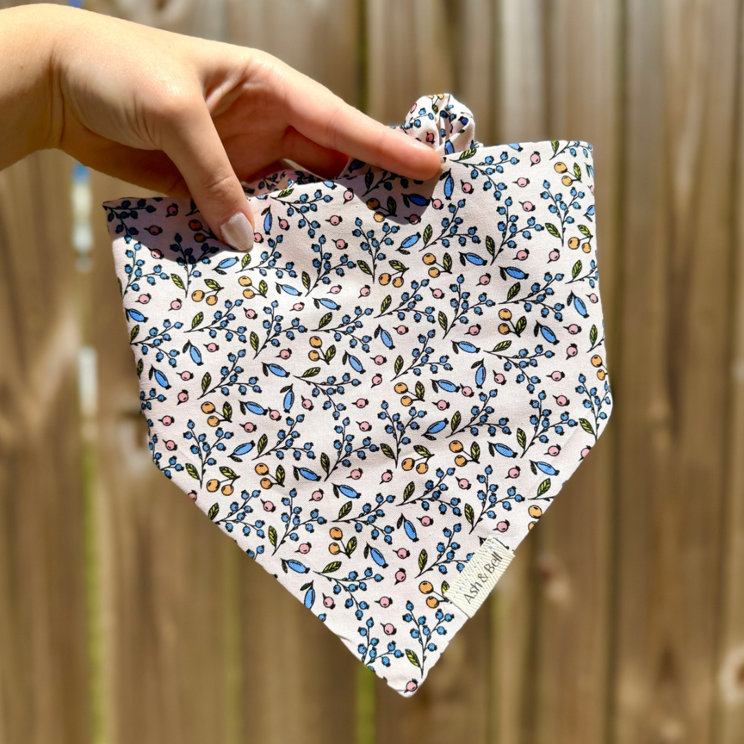 Summer Berry -Scrunchie Pet Bandana